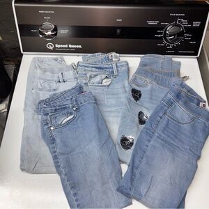 5 pairs of Girl Jeans
